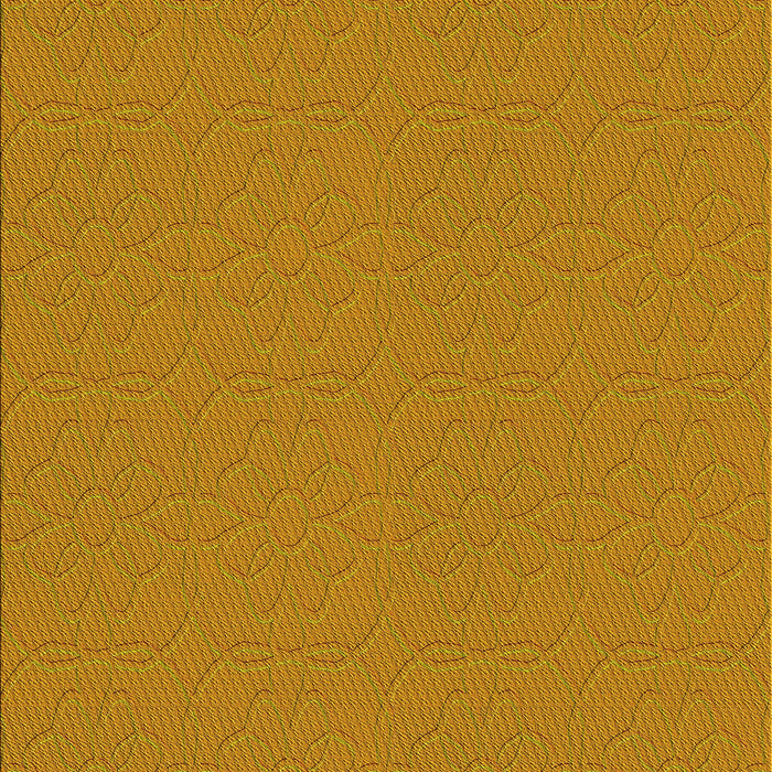 Patterned Dark Orange Rug, pat2978yw