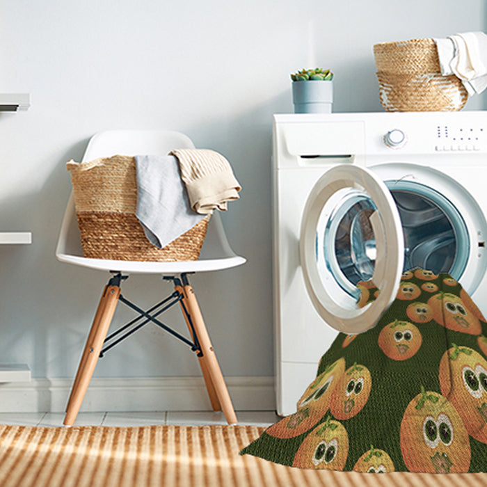 Machine Washable Transitional Caramel Brown Rug in a Washing Machine, wshpat2979brn