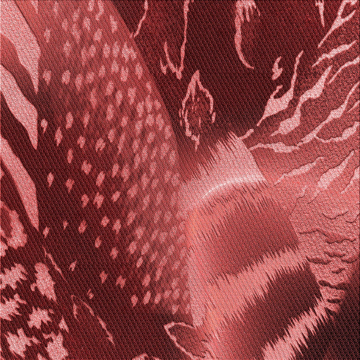 Round Machine Washable Transitional Cranberry Red Rug, wshpat298rd