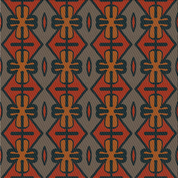 Sideview of Machine Washable Transitional Brown Rug, wshpat2980