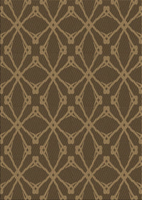 Machine Washable Transitional Light Brown Rug, wshpat2981brn