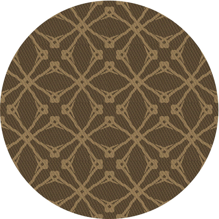 Square Machine Washable Transitional Light Brown Rug in a Living Room, wshpat2981brn