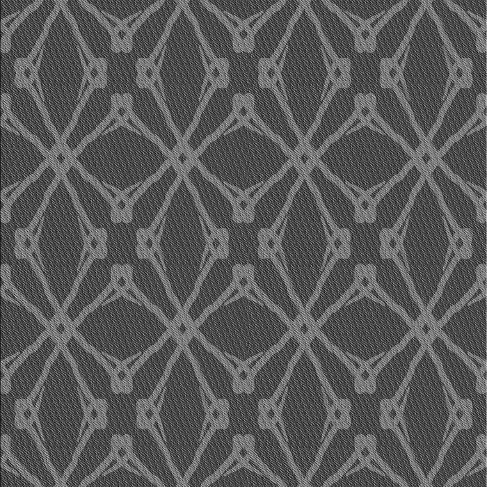 Patterned Platinum Gray Rug, pat2981gry