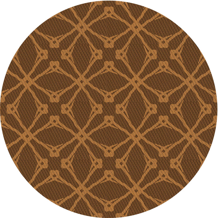 Square Machine Washable Transitional Red Brown Rug in a Living Room, wshpat2981org