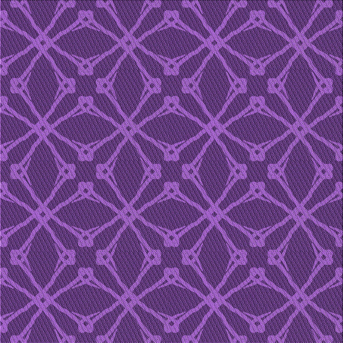 Round Patterned Bright Purple Rug, pat2981pur