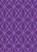 Patterned Bright Purple Rug, pat2981pur