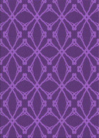 Machine Washable Transitional Bright Purple Rug, wshpat2981pur