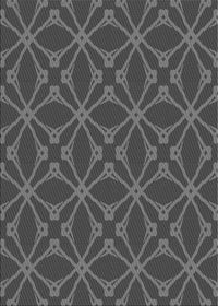 Machine Washable Transitional Charcoal Black Rug, wshpat2981