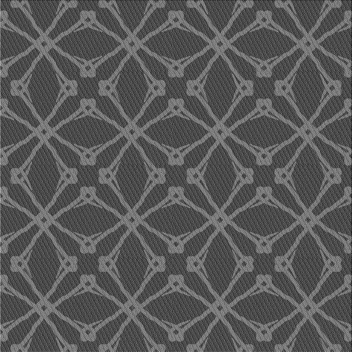 Sideview of Machine Washable Transitional Charcoal Black Rug, wshpat2981