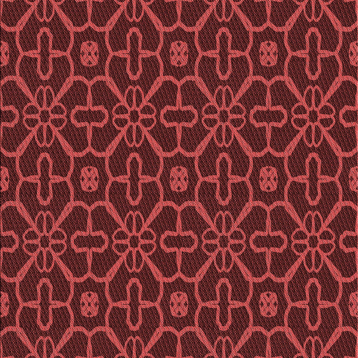 Patterned Maroon Red Rug, pat2982rd