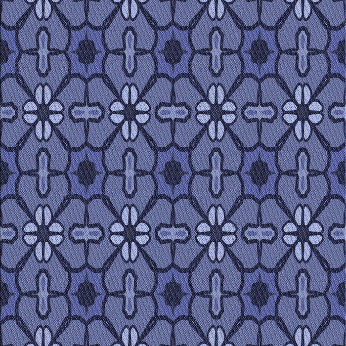 Machine Washable Transitional Blue Rug, wshpat2983blu