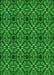 Patterned DarkGreen Rug, pat2983grn