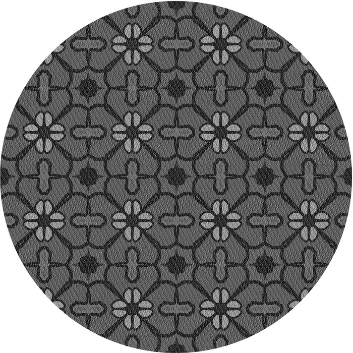 Square Machine Washable Transitional Silver Gray Rug in a Living Room, wshpat2983gry