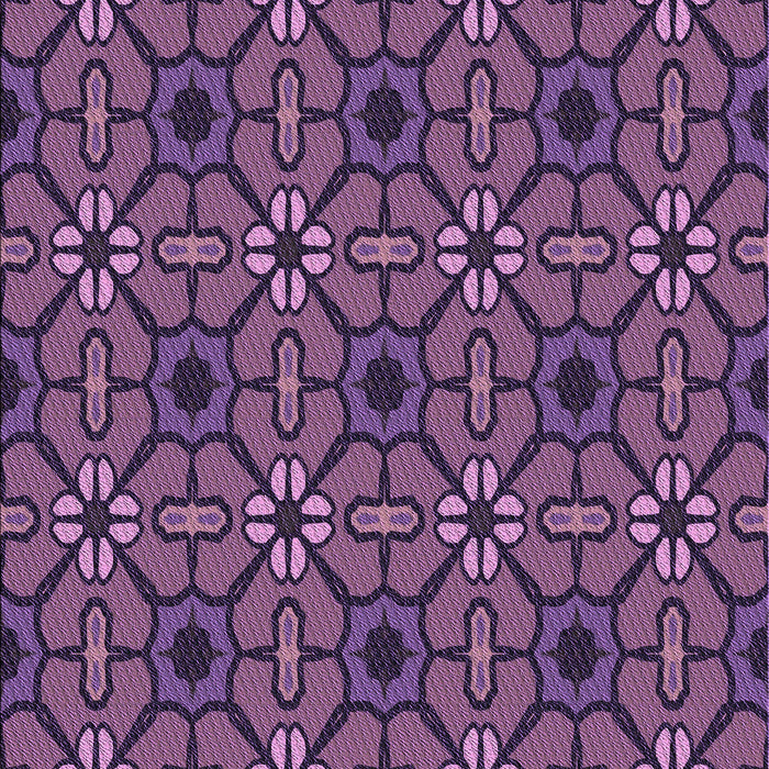 Patterned Purple Rug, pat2983pur
