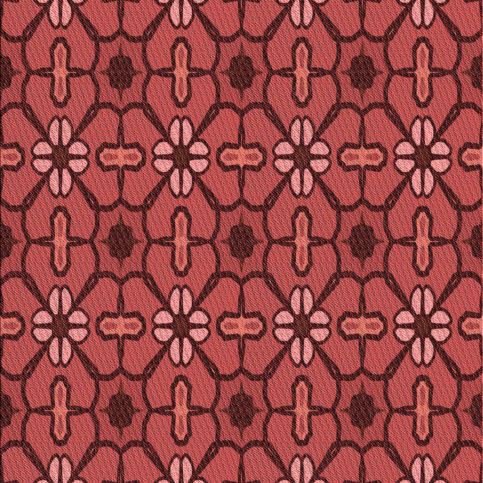 Machine Washable Transitional Red Rug, wshpat2983rd