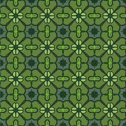 Sideview of Machine Washable Transitional Green Rug, wshpat2983