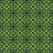 Sideview of Machine Washable Transitional Green Rug, wshpat2983