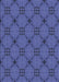 Patterned Sapphire Blue Rug, pat2984blu