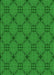 Patterned Green Rug, pat2984grn