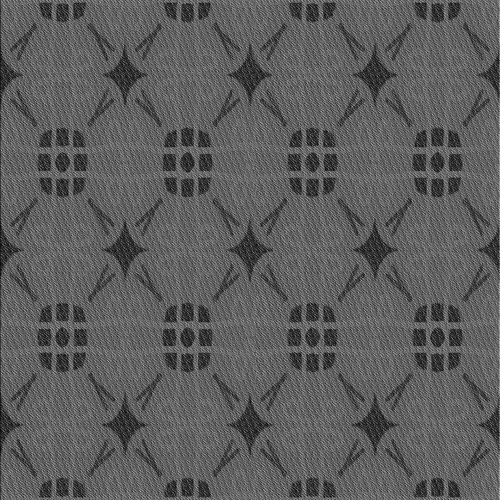 Patterned Silver Gray Rug, pat2984gry