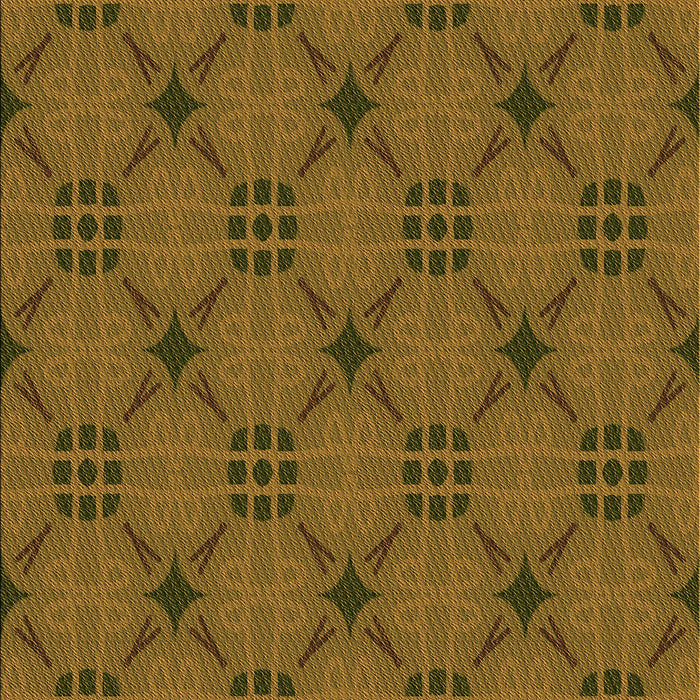 Patterned Dark Bronze Brown Rug, pat2984org