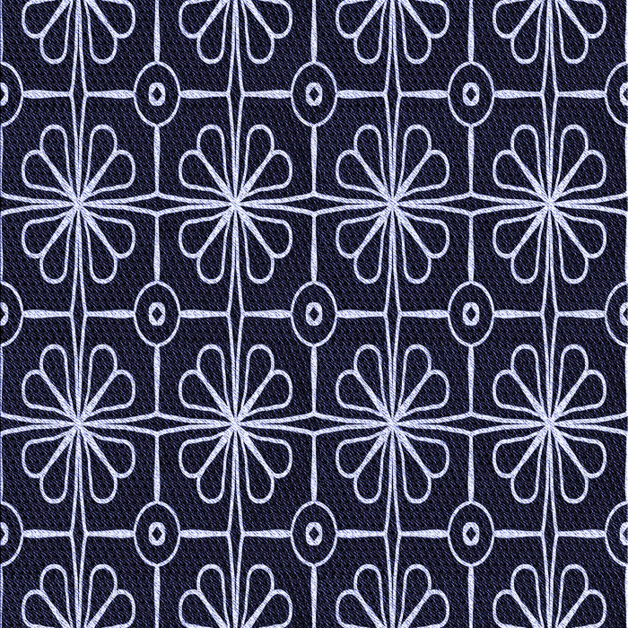Patterned Periwinkle Purple Rug, pat2985blu