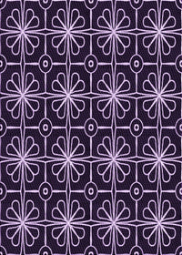 Machine Washable Transitional Lilac Purple Rug, wshpat2985pur