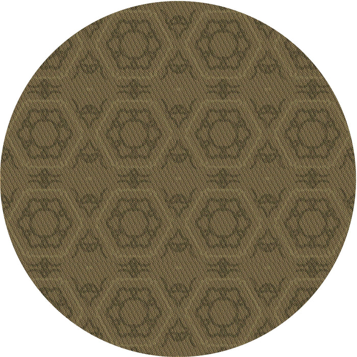 Square Patterned Sepia Brown Rug, pat2986brn