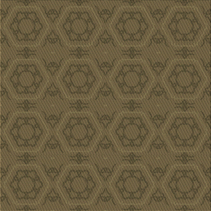 Round Patterned Sepia Brown Rug, pat2986brn