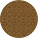 Square Machine Washable Transitional Dark Bronze Brown Rug in a Living Room, wshpat2986org