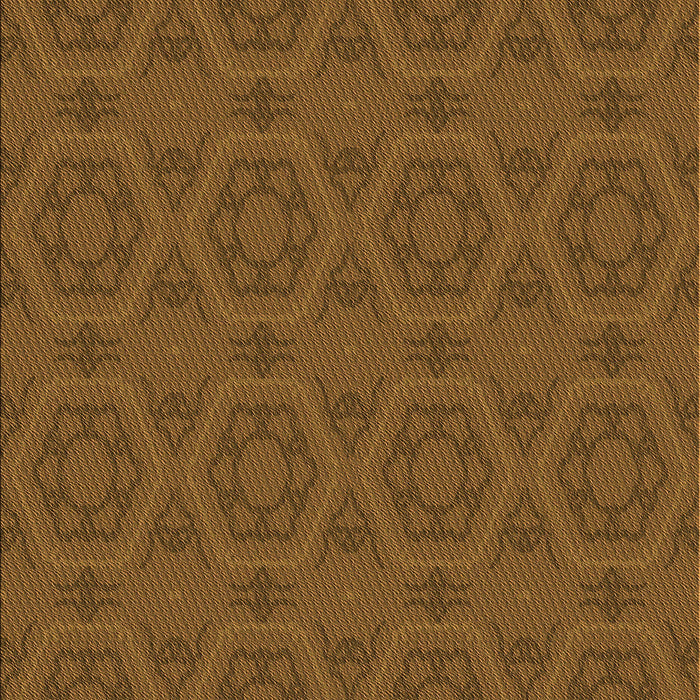 Patterned Dark Bronze Brown Rug, pat2986org