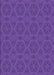 Machine Washable Transitional Amethyst Purple Rug, wshpat2986pur