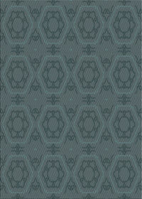 Machine Washable Transitional Slate Gray Rug, wshpat2986