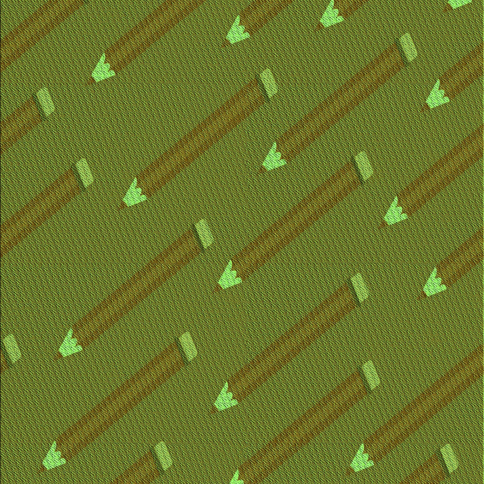 Patterned Antique Bronze Green Rug, pat2987grn