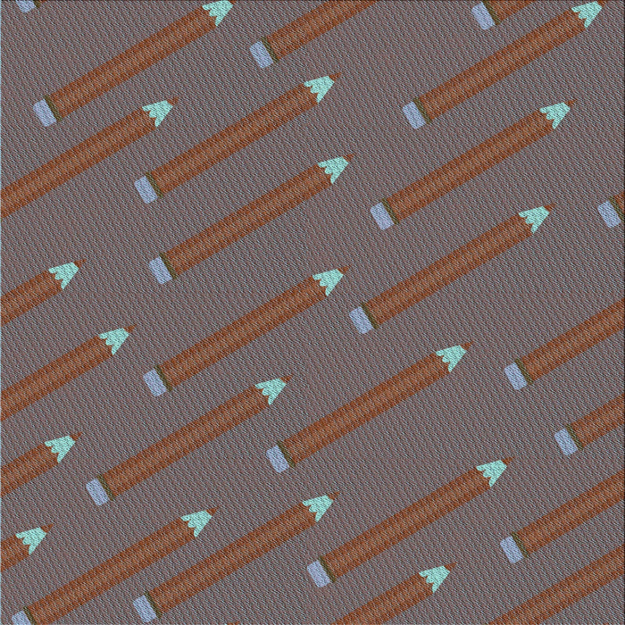 Round Patterned Granite Gray Rug, pat2987lblu