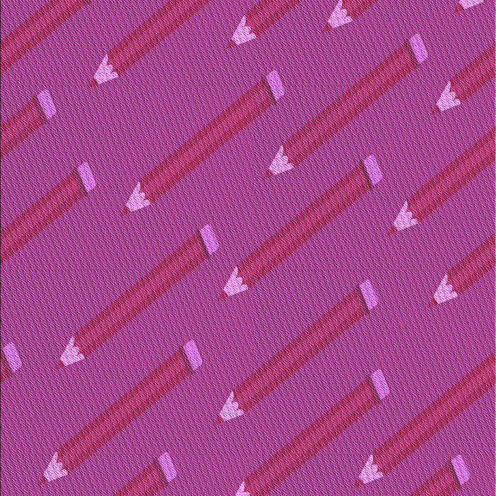 Patterned Deep Pink Rug, pat2987pur