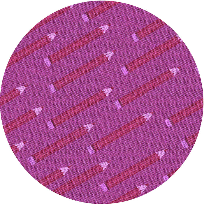 Square Machine Washable Transitional Deep Pink Rug in a Living Room, wshpat2987pur