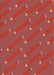 Patterned Red Novelty Rug, pat2987