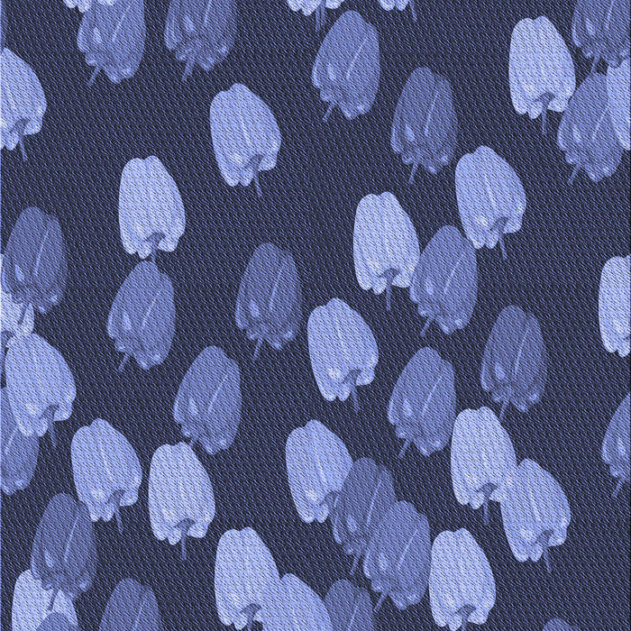 Machine Washable Transitional Blue Rug, wshpat2988blu