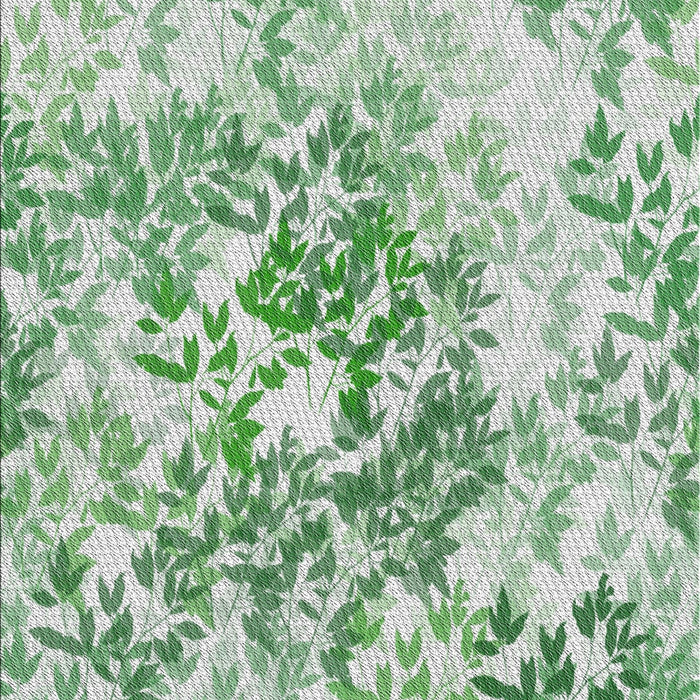 Patterned Forest Green Novelty Rug, pat2989
