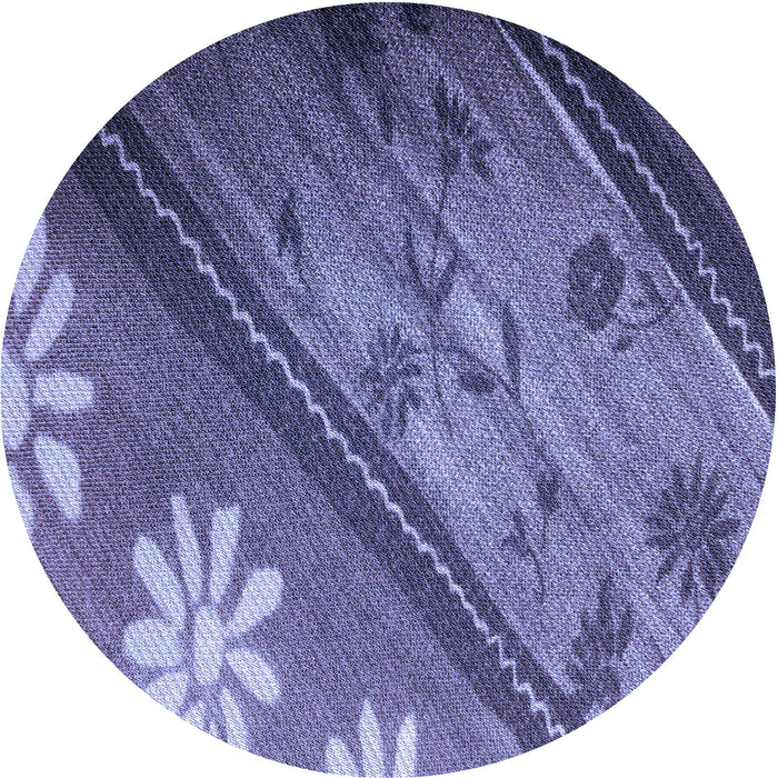 Square Patterned Purple Rug, pat299blu