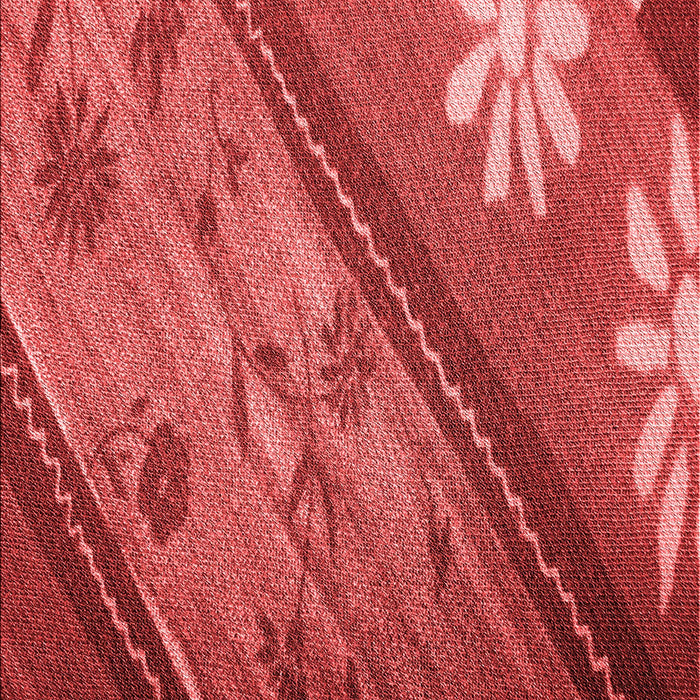 Machine Washable Transitional Red Rug, wshpat299rd