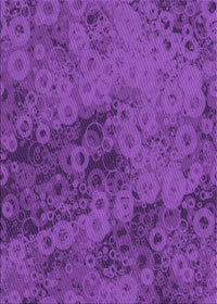 Machine Washable Transitional Bright Purple Rug, wshpat2990pur