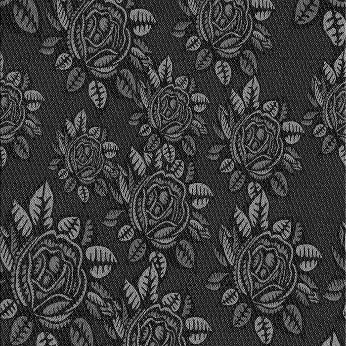 Patterned Ash Gray Rug, pat2991gry