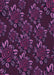 Patterned Purple Lily Purple Rug, pat2991pur