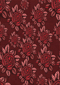 Machine Washable Transitional Maroon Red Rug, wshpat2991rd