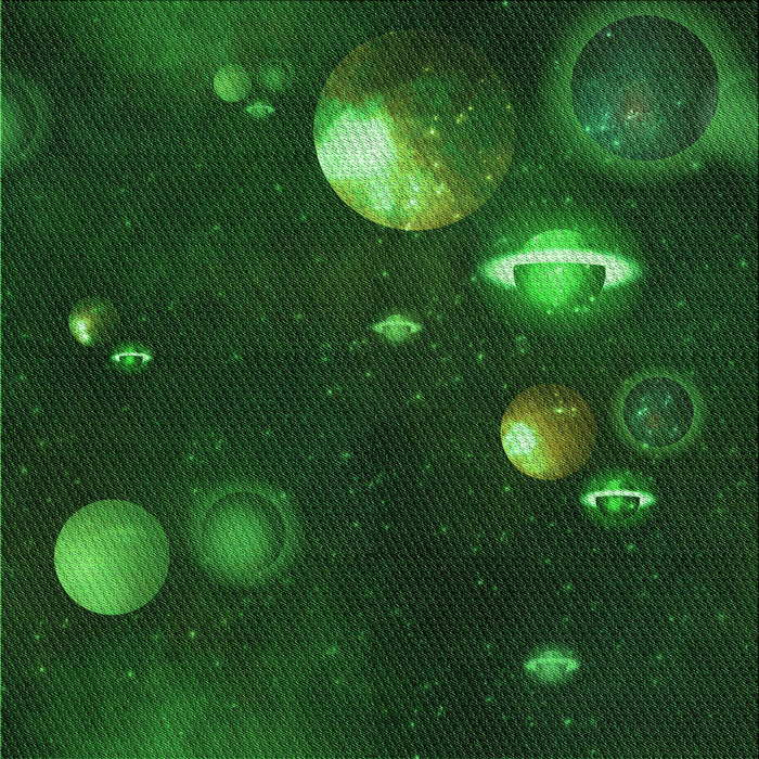 Round Machine Washable Transitional Green Rug, wshpat2992grn