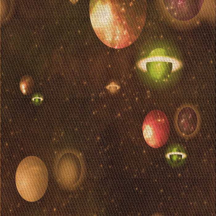 Patterned Saddle Brown Rug, pat2992org