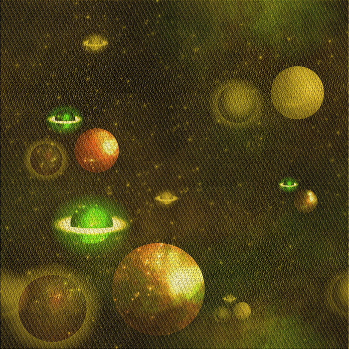 Round Patterned Oak Brown Rug, pat2992yw