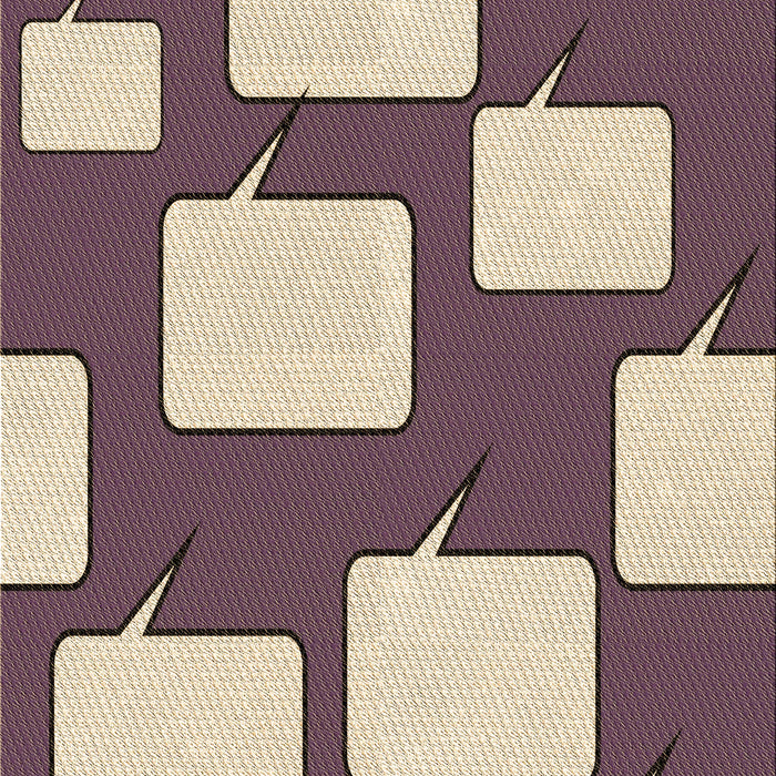 Patterned Velvet Maroon Purple Rug, pat2993brn